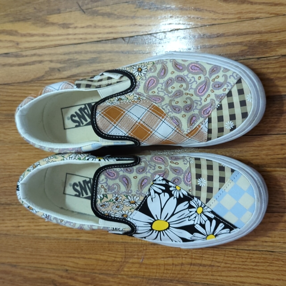 VANS mixed print